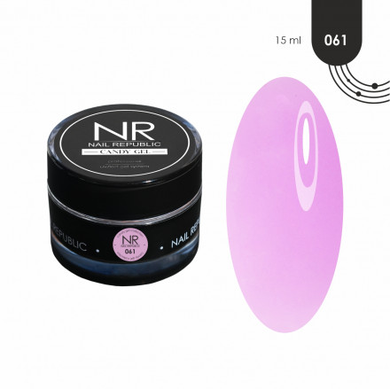 NAIL REPUBLIC   Гель для моделирования цветной   Gel Classic CANDY   #061   15г