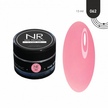 NAIL REPUBLIC   Гель для моделирования цветной   Gel Classic CANDY   #062   15г