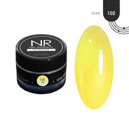 NAIL REPUBLIC   Гель для моделирования витражный   Gel CLASSIC (Glass)   #102   15г