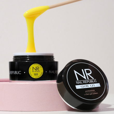 NAIL REPUBLIC   Гель для моделирования цветной   Gel GLOW   #151   15г