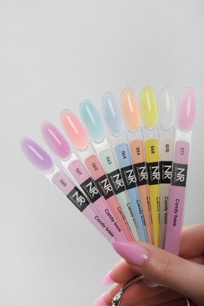 NAIL REPUBLIC   База цветная   10мл   Base CANDY   #60