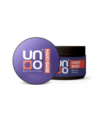 UNO   База прозрачная бескислотная жесткая   Base HARD CORRECTOR   12г (банка)