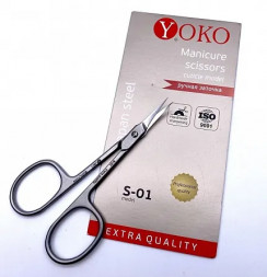 YOKO   SN S-01   Ножницы маникюрные для кутикулы   9мм